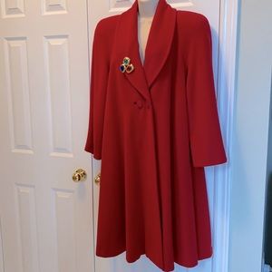 Vintage Winter coat Marilyn Munroe style